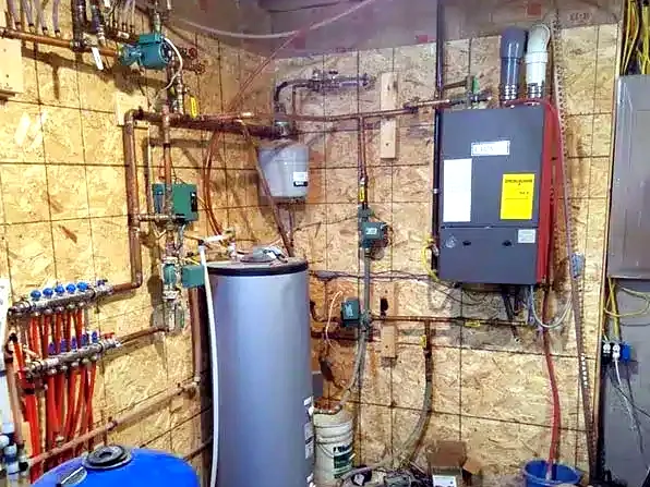 Sewer line jetting through a basement cleanout