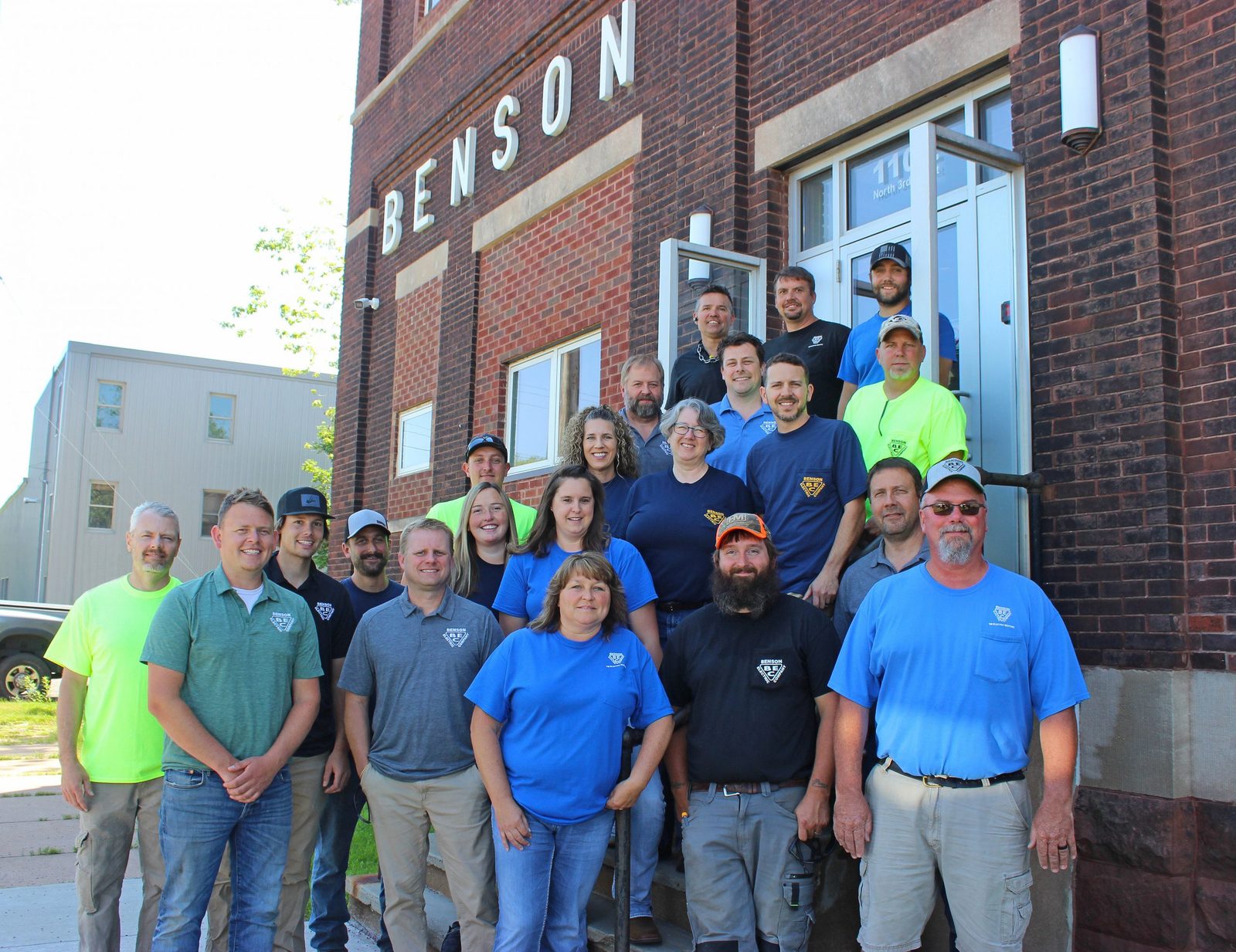 The Benson Electric service department outside the Superior headquarters