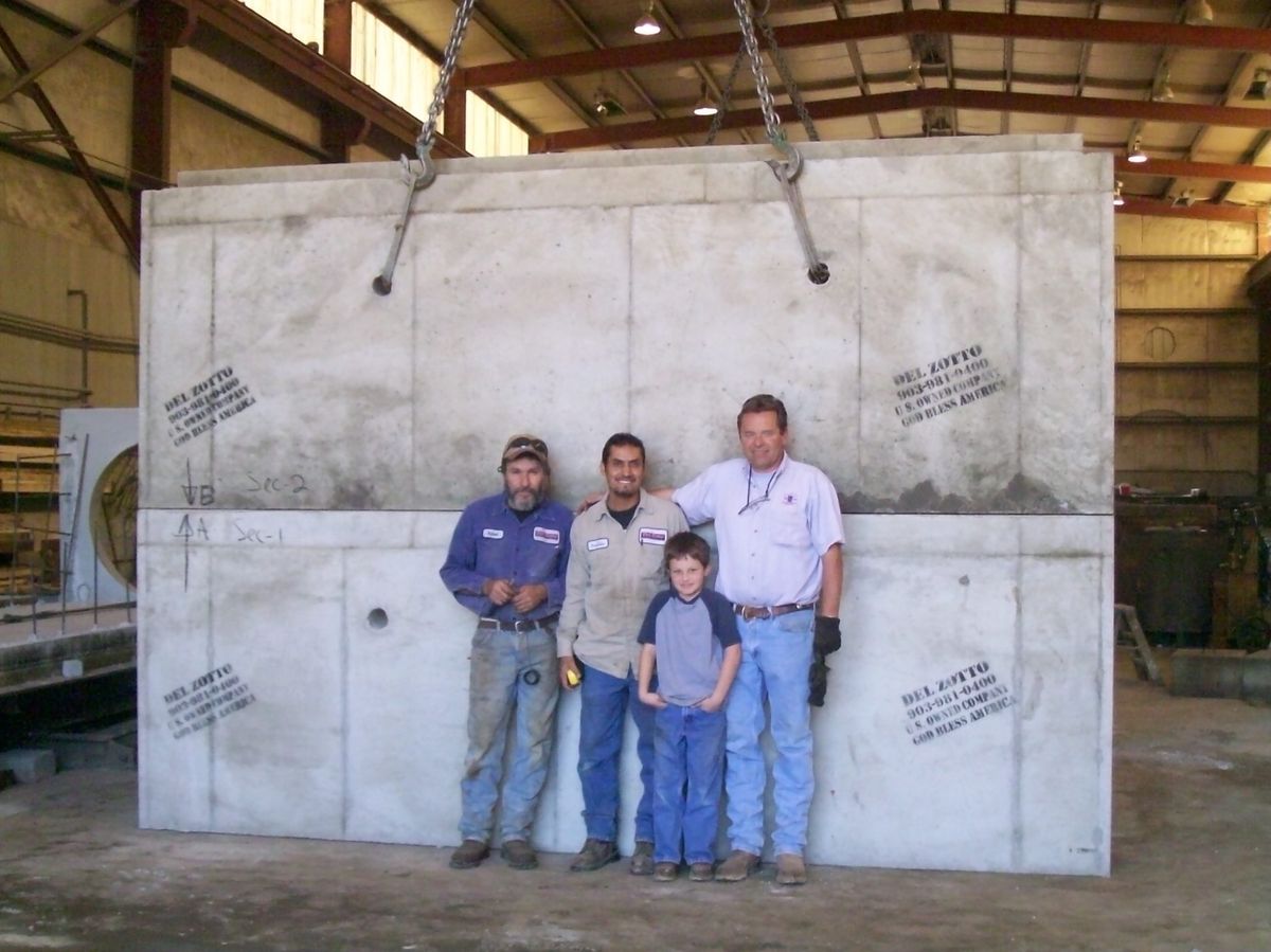 Precast wet well
