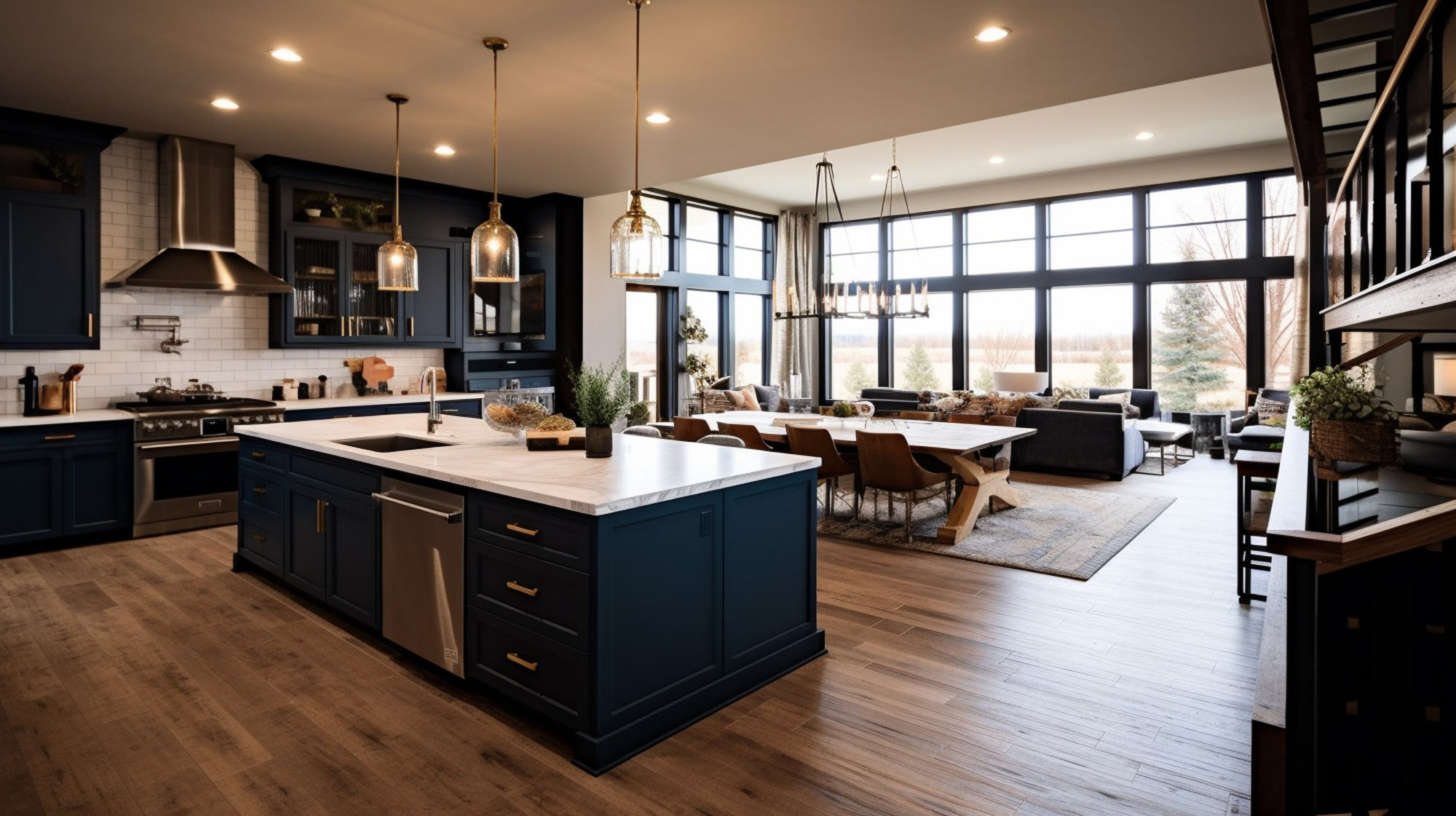 Interior renovation finished by Lettieri Renovations on the Connecticut Shore