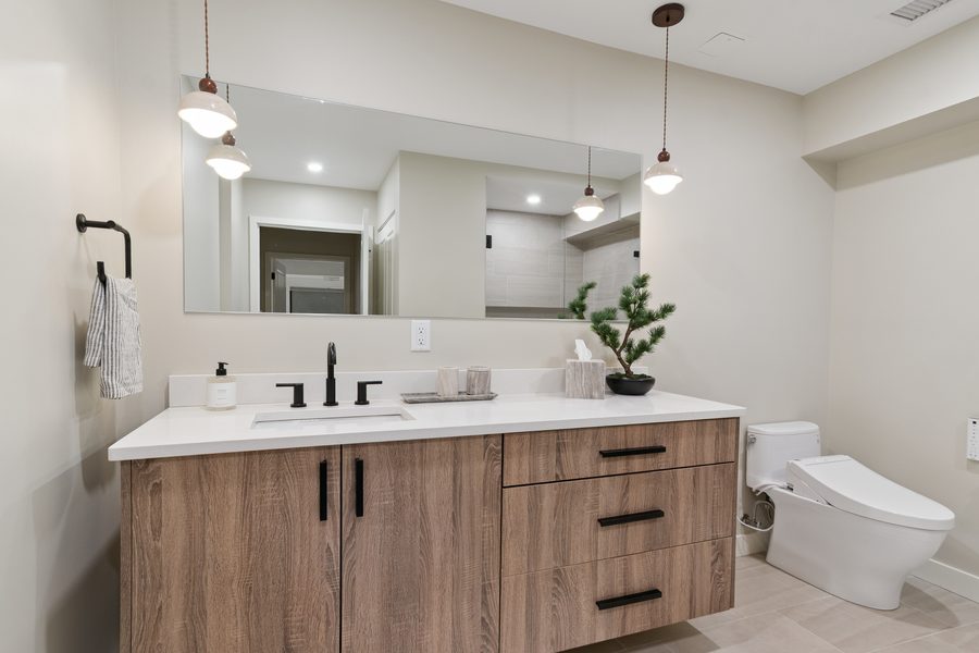 Bathroom vanity remodel on North Ashley Street, Ann Arbor