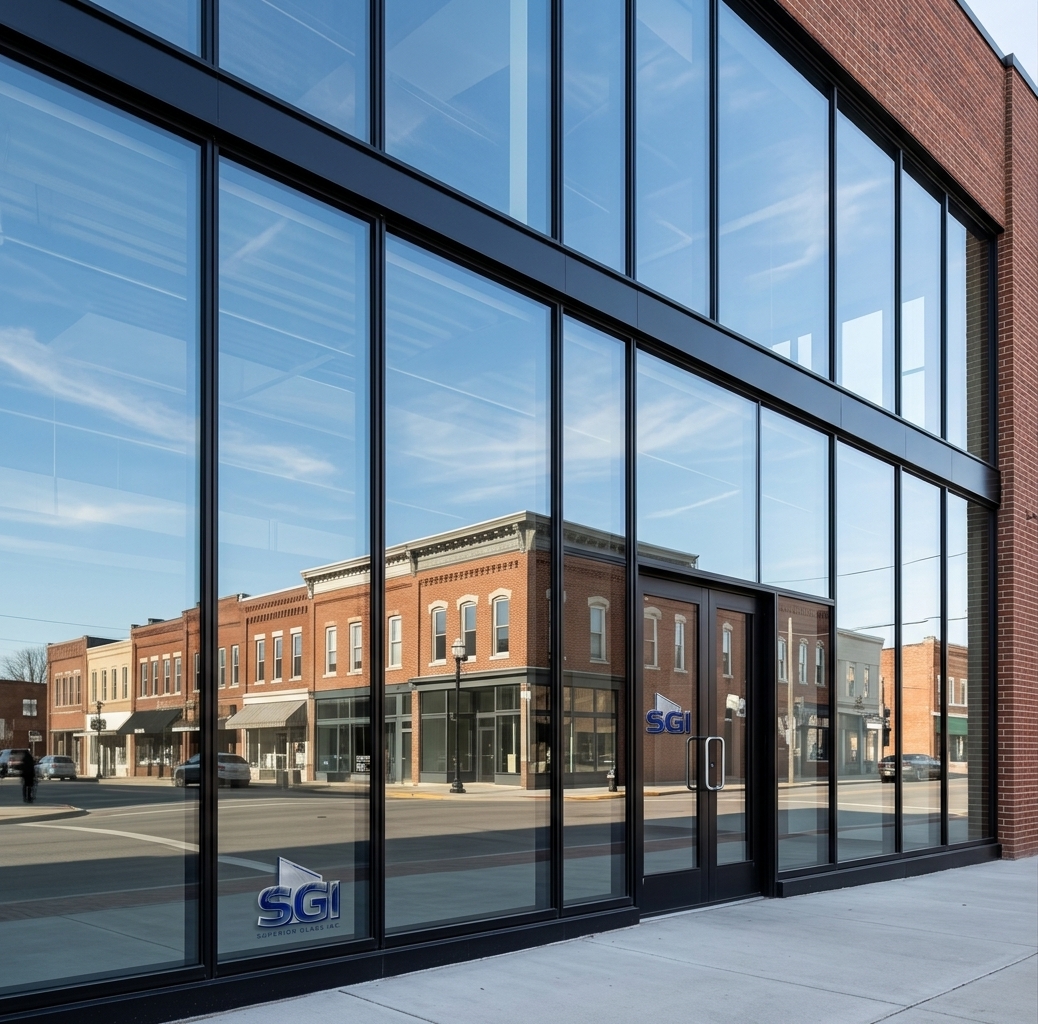 Commercial storefront glass project